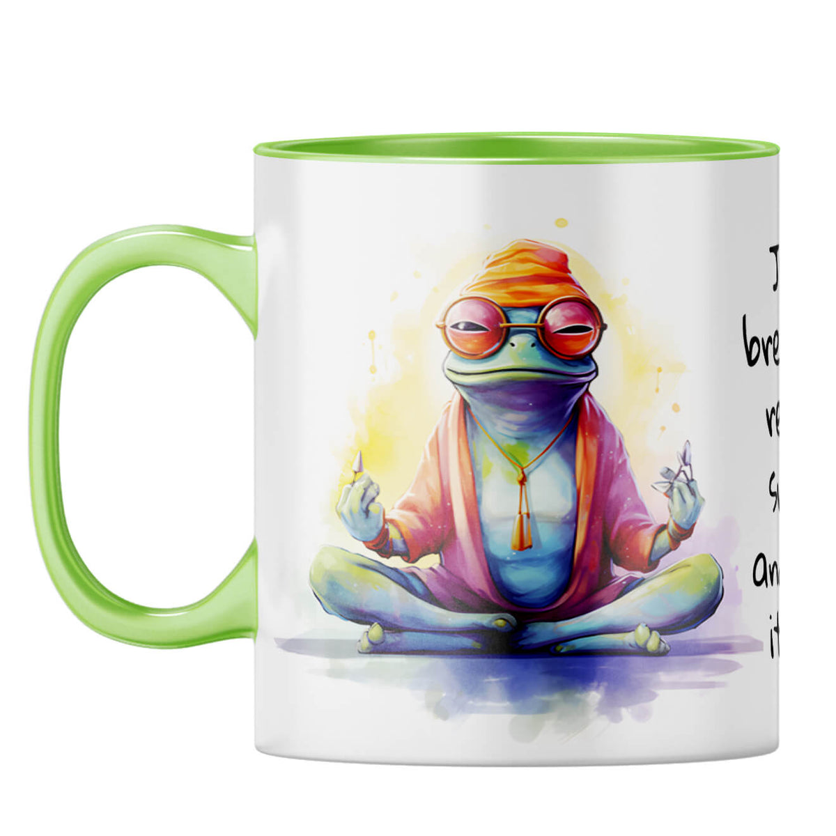 Breathe Smile and Let Go Coffee Mug - product image 11
