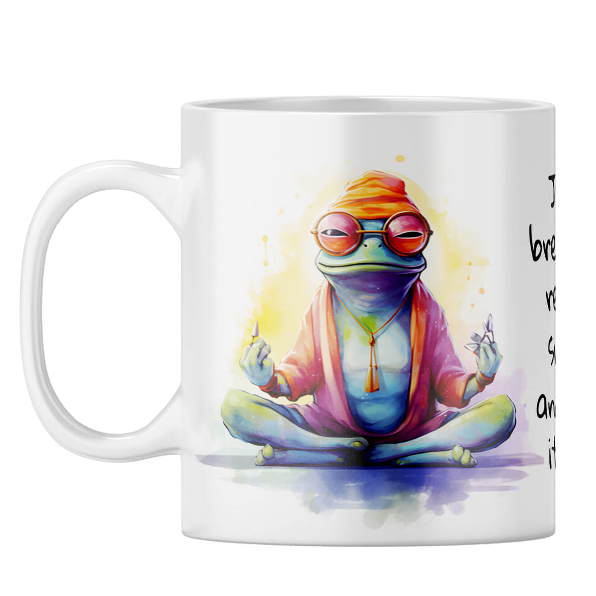 Breathe Smile and Let Go Coffee Mug - product image 5