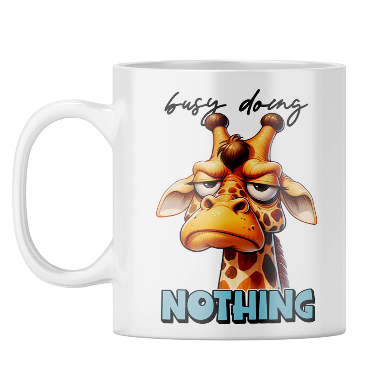Busy Doing Nothing Coffee Mug - corporate gift by YuBingo