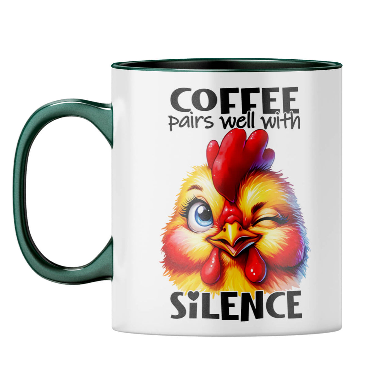 Coffee Pairs Well With Silence Coffee Mug - product image 11