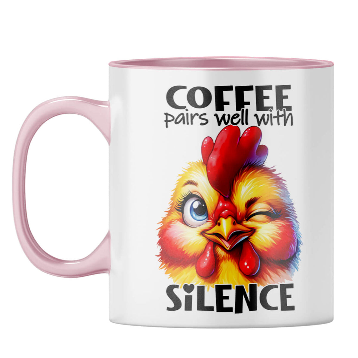 Coffee Pairs Well With Silence Coffee Mug - product image 5