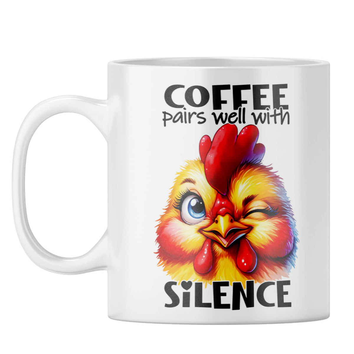 Coffee Pairs Well With Silence Coffee Mug - product image 7