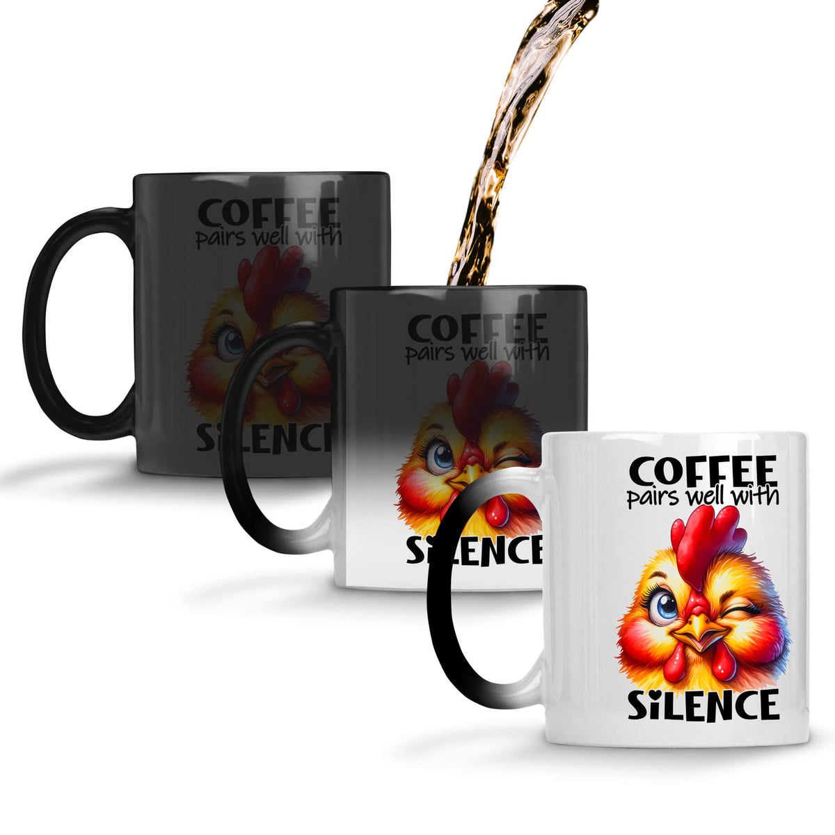 Coffee Pairs Well With Silence Coffee Mug - product image 13