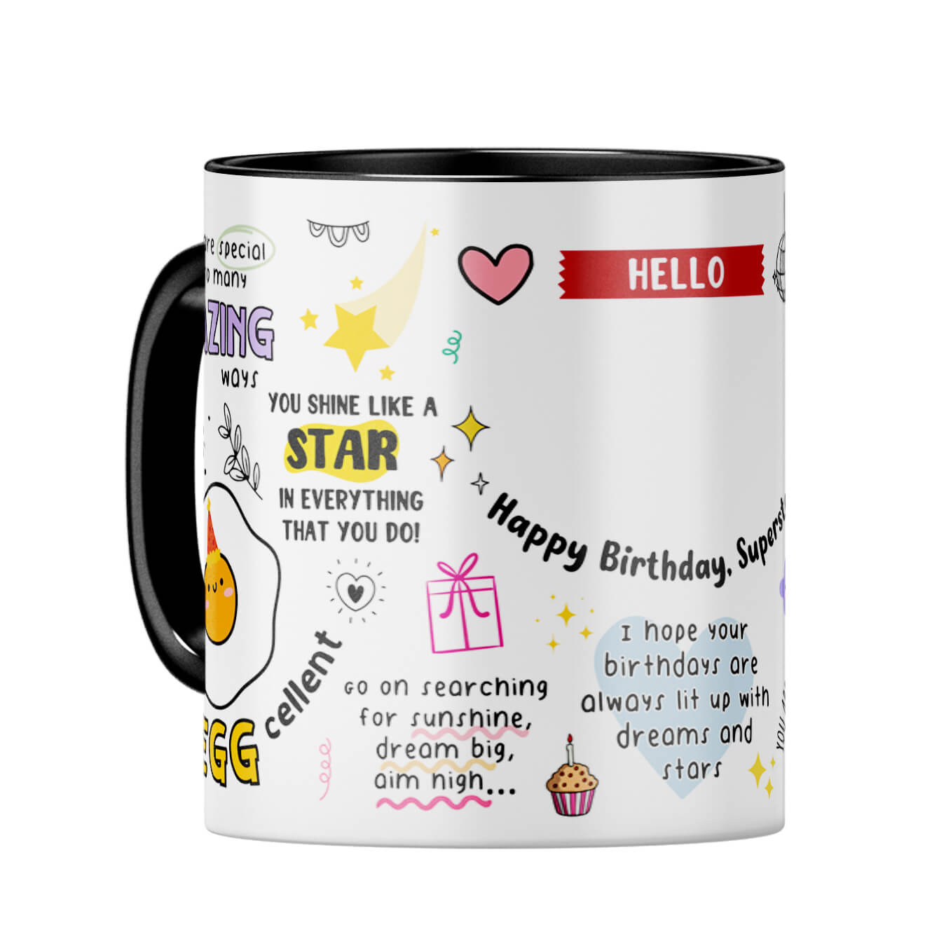 Customised Happy Birthday Superstar Coffee Mug - product image 7