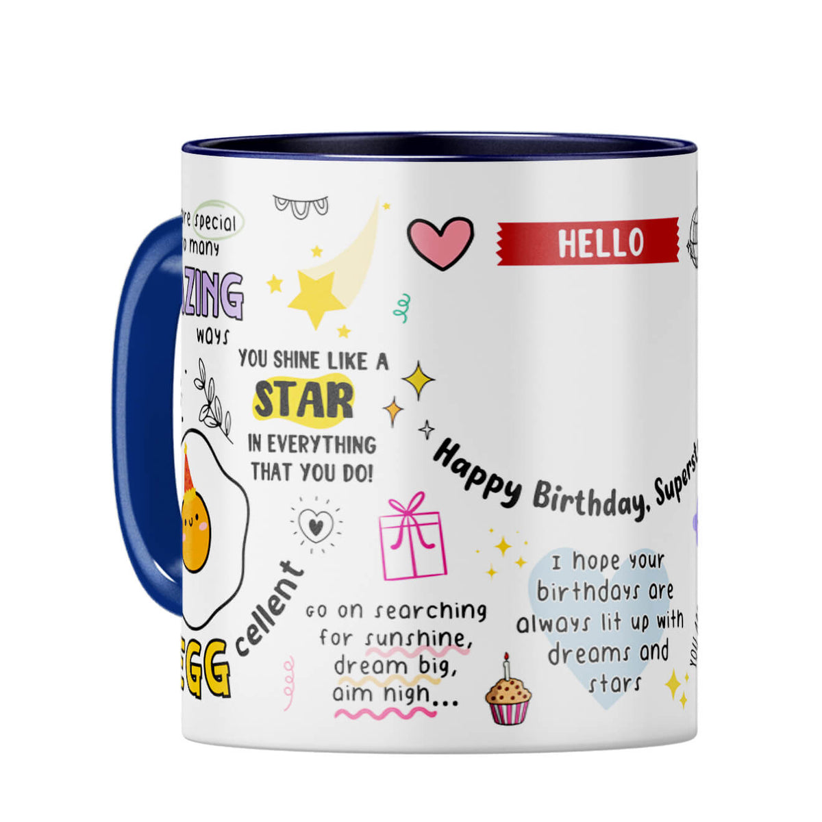 Customised Happy Birthday Superstar Coffee Mug - product image 8