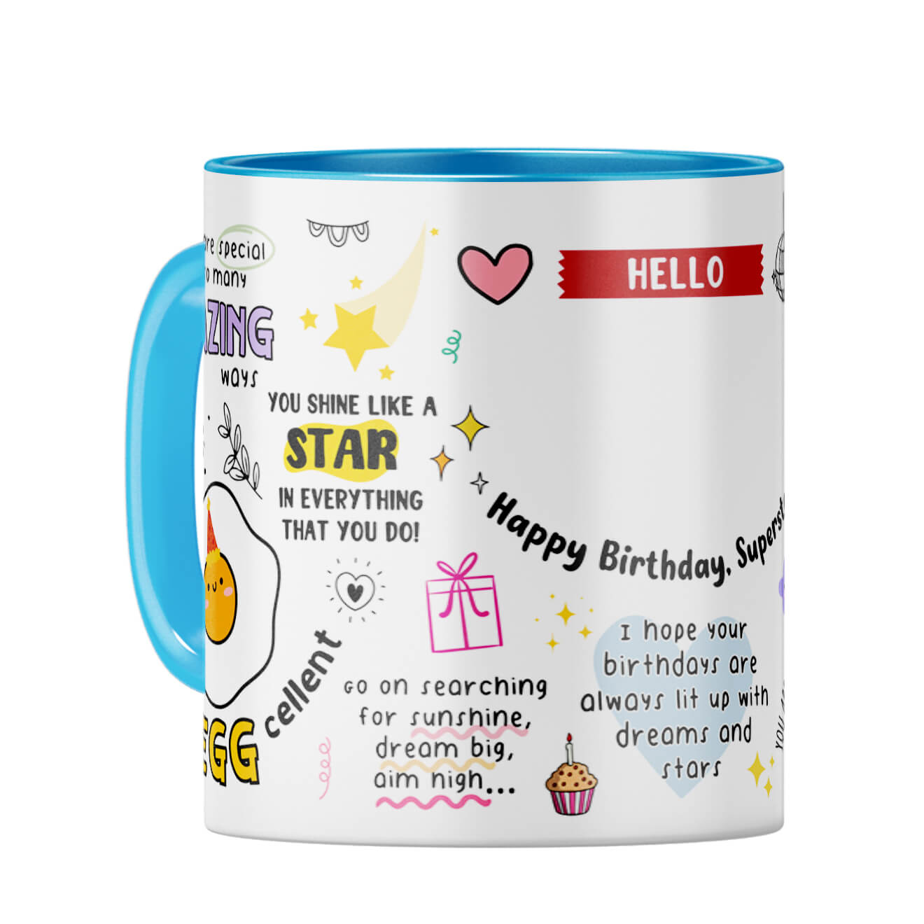 Customised Happy Birthday Superstar Coffee Mug - product image 10