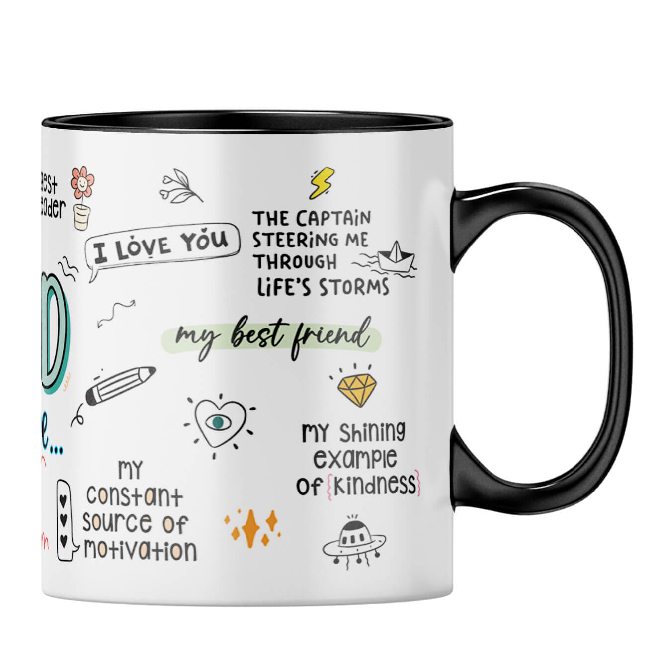 Dad You Are The World Coffee Mug - product image 3