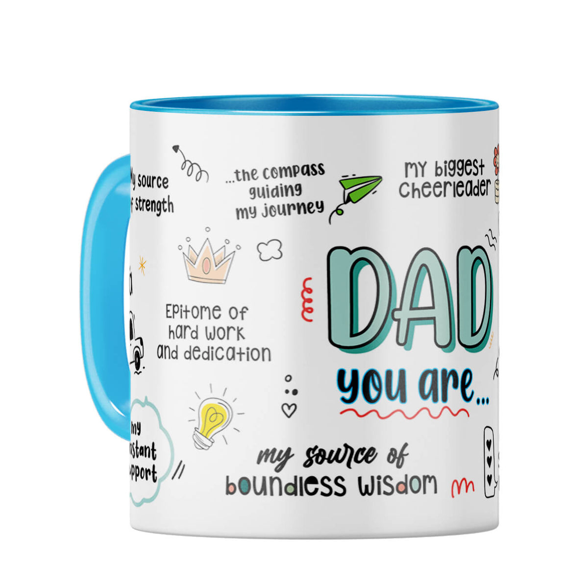 Dad You Are The World Coffee Mug - product image 5