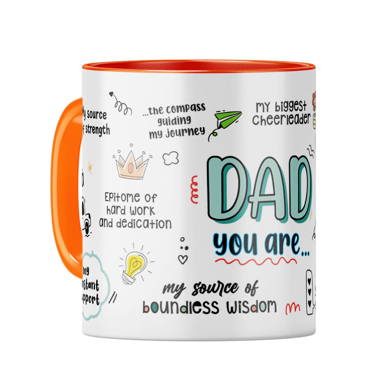 Dad You Are The World Coffee Mug - product image 7