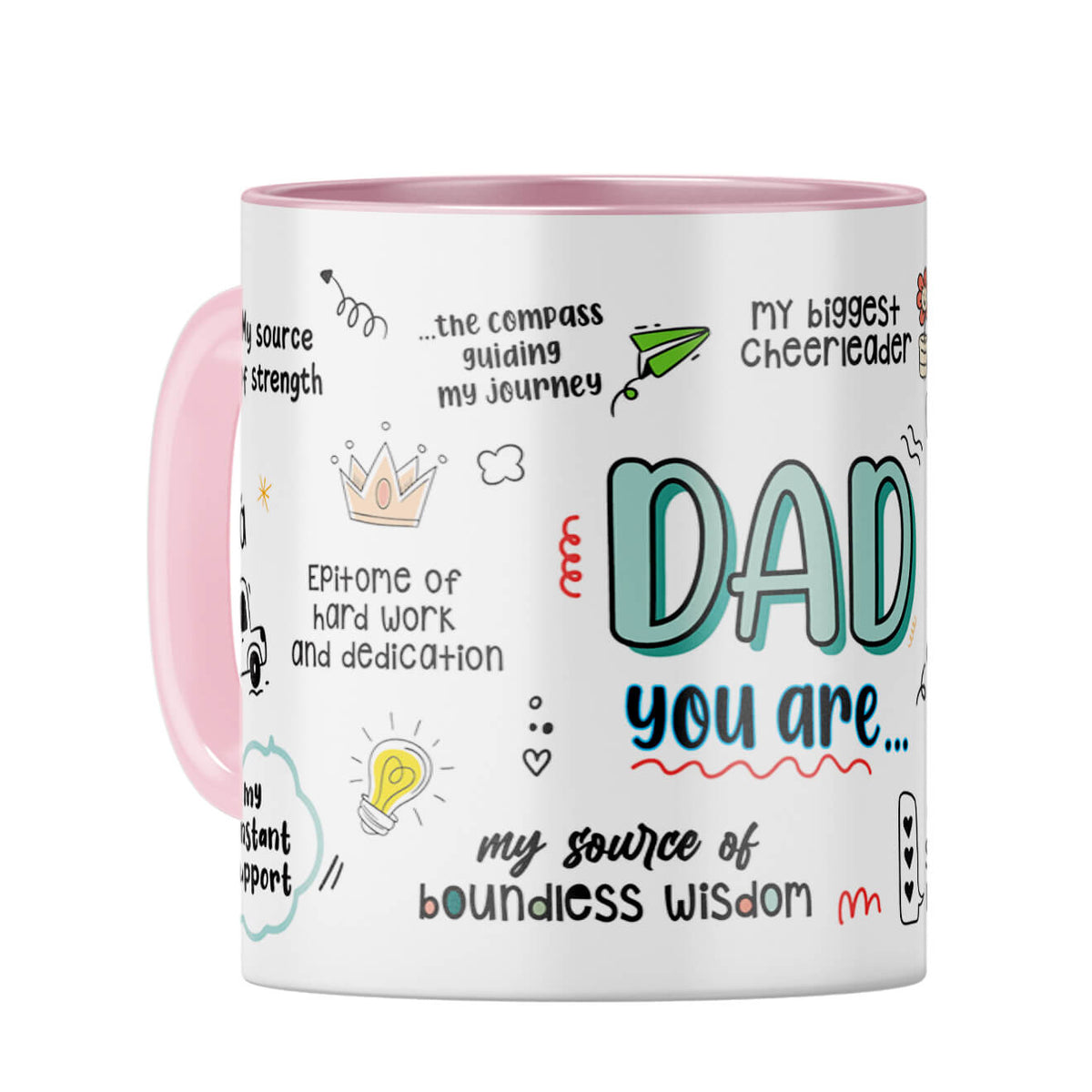 Dad You Are The World Coffee Mug - product image 8