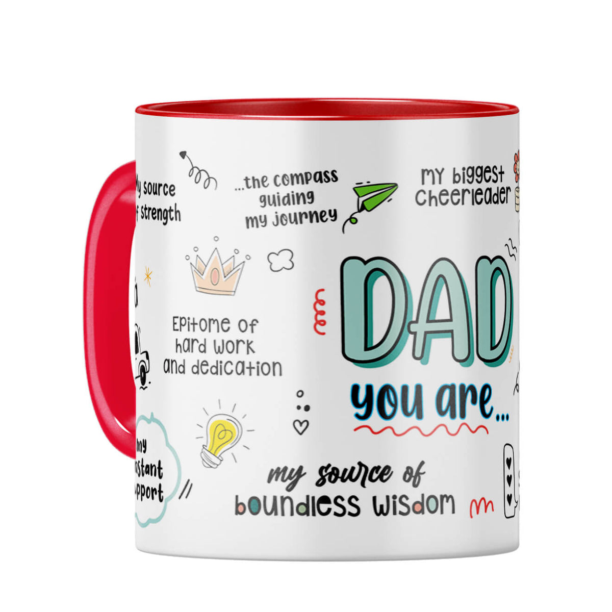 Dad You Are The World Coffee Mug - product image 9
