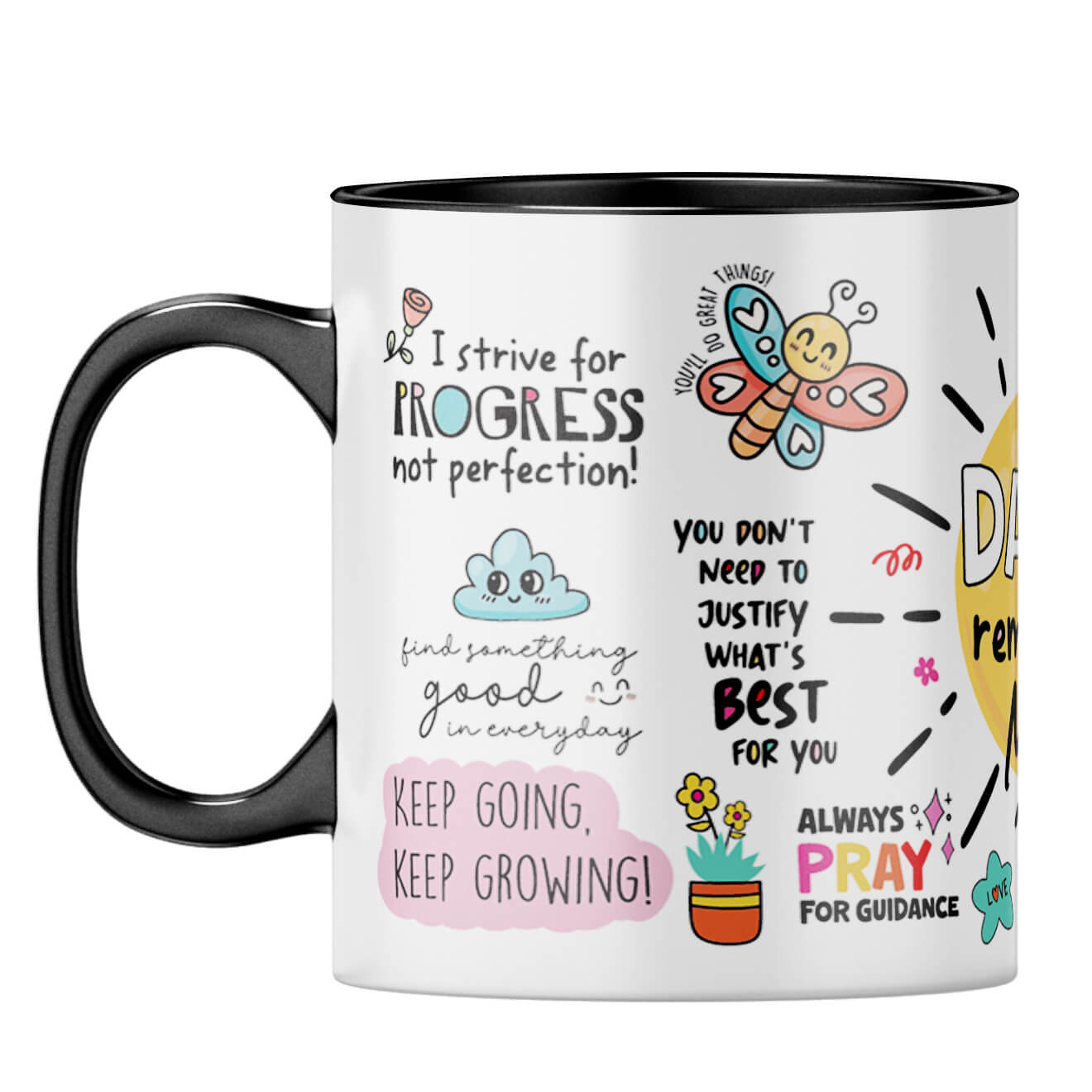 Daily Reminders Coffee Mug - corporate gift by YuBingo