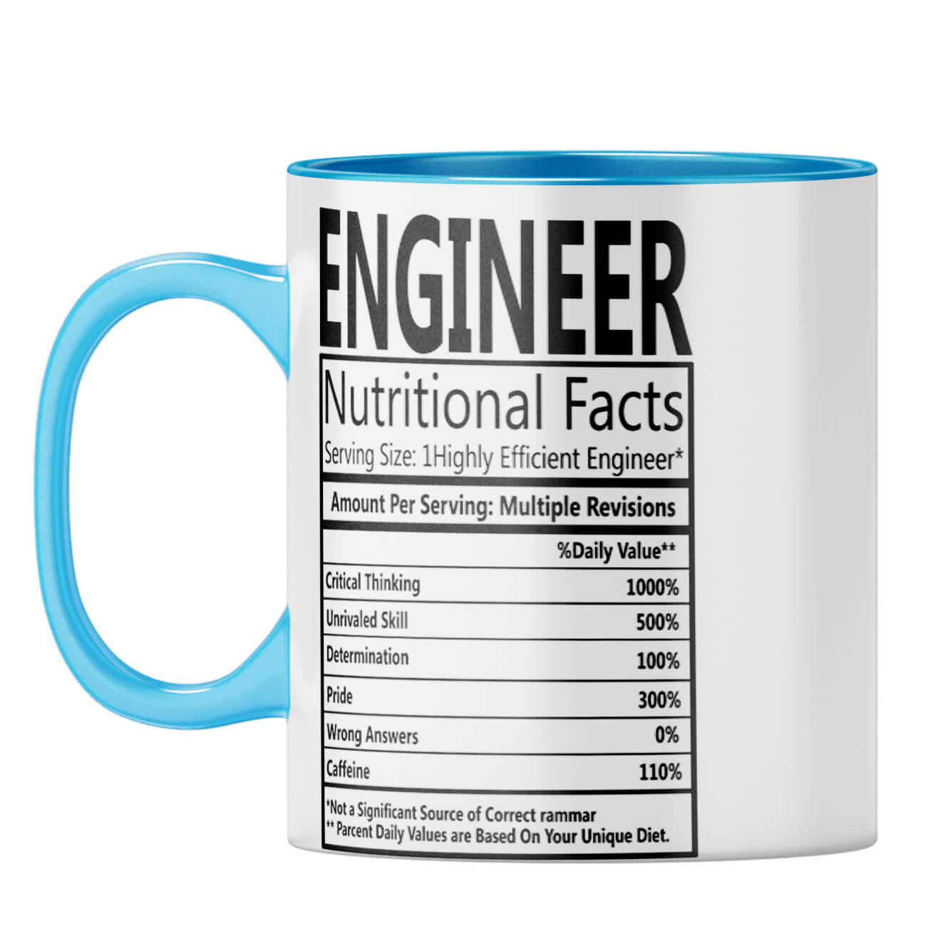 Engineer Nutritional Fact Coffee Mug - product image 6