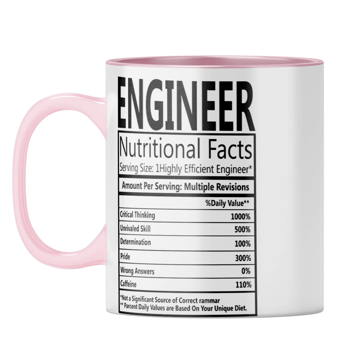 Engineer Nutritional Fact Coffee Mug - product image 9