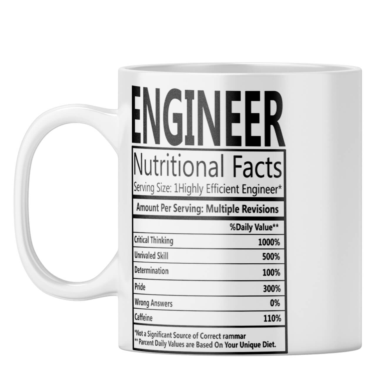 Engineer Nutritional Fact Coffee Mug - product image 11