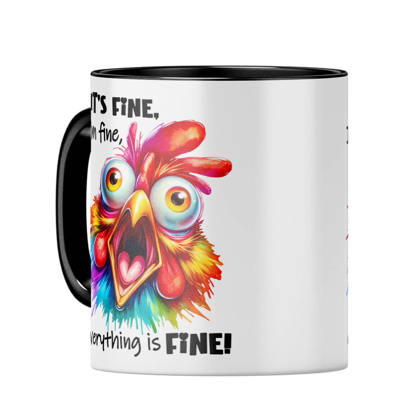 Everything is Fine Coffee Mug - corporate gift by YuBingo