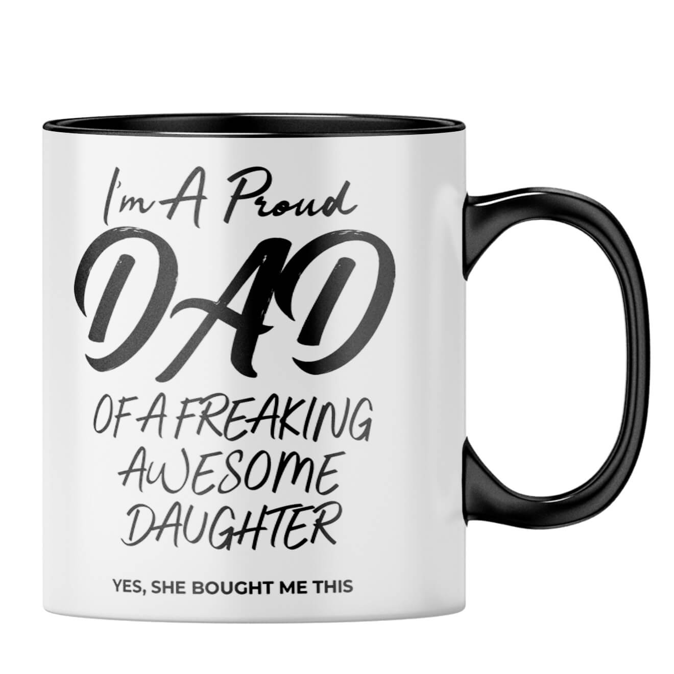 Dad of Awesome Daughter Coffee Mug - product image 3
