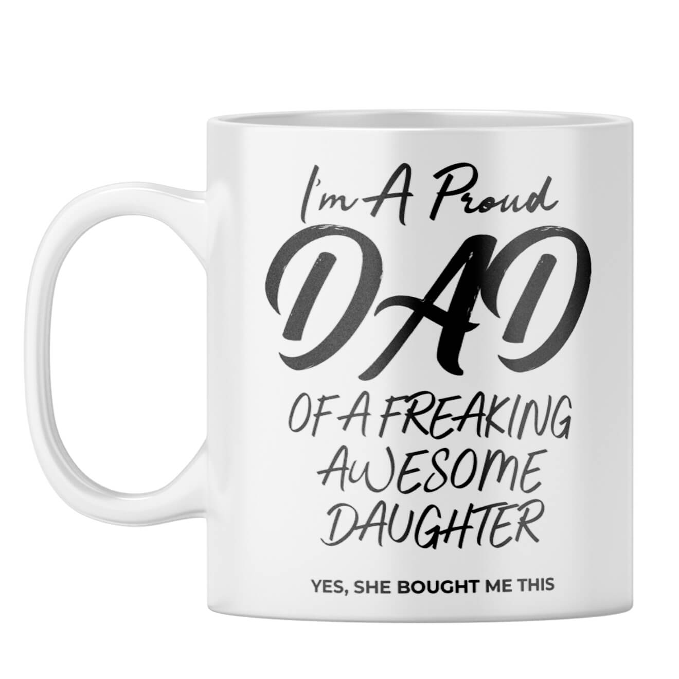 Dad of Awesome Daughter Coffee Mug - product image 11