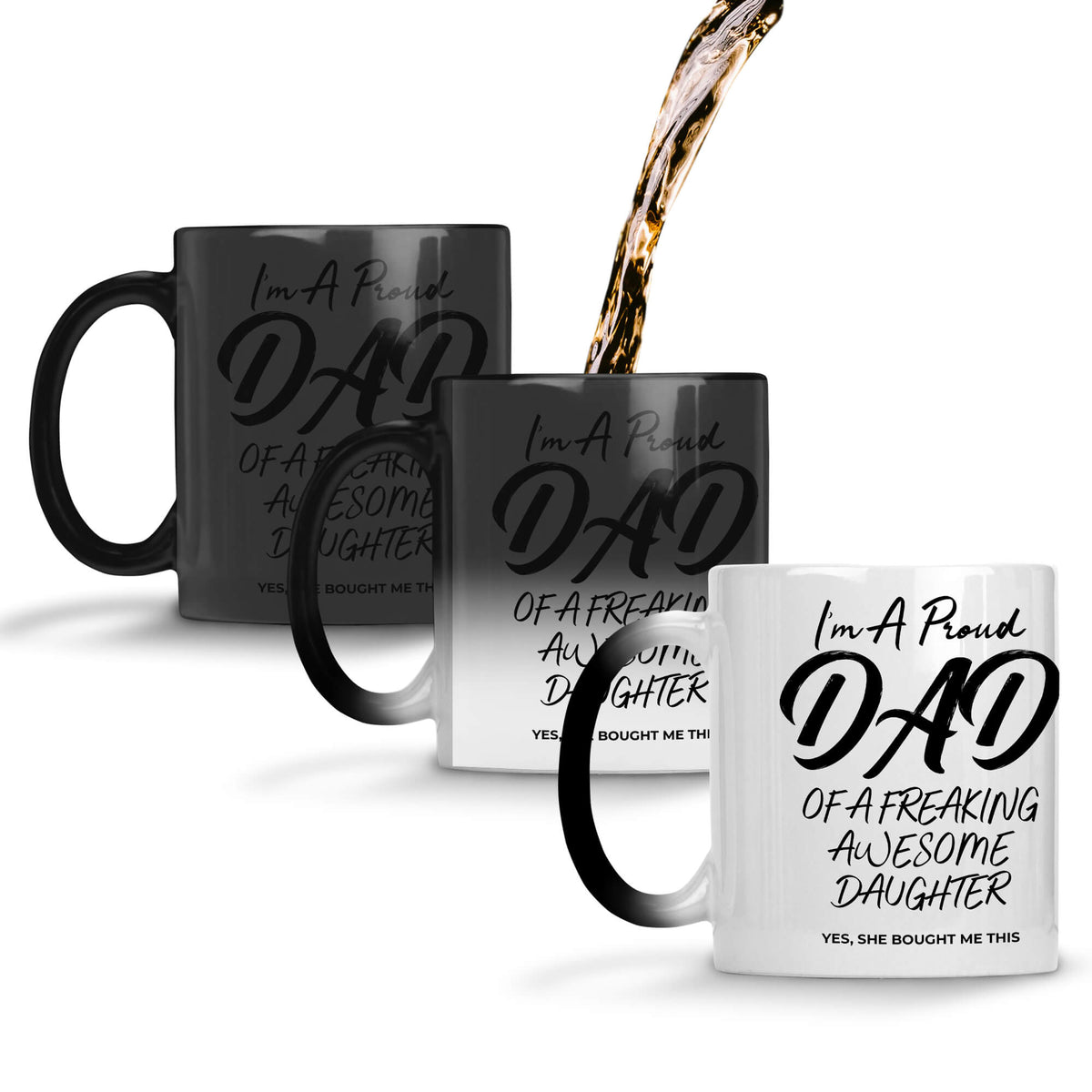 Dad of Awesome Daughter Coffee Mug - product image 13