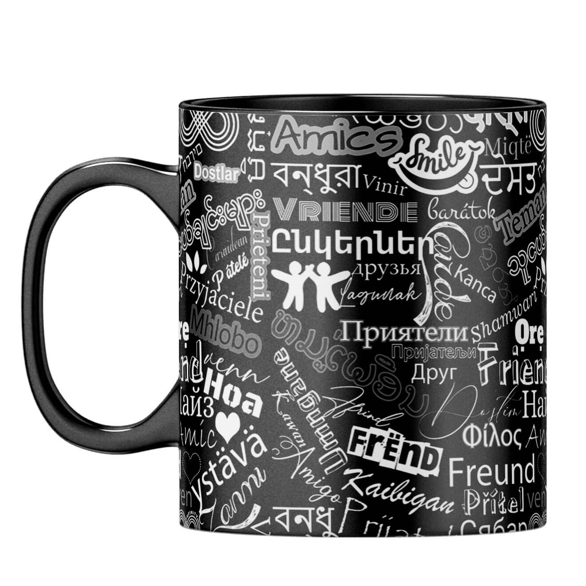Friend in All Languages Coffee Mug - corporate gift by YuBingo