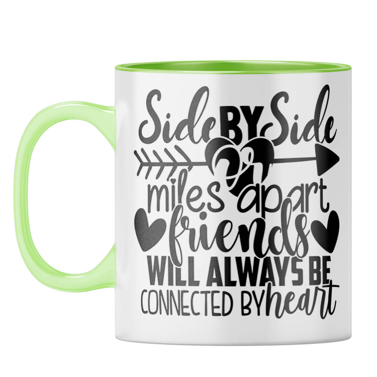 Friends Connected By Heart Coffee Mug - product image 5