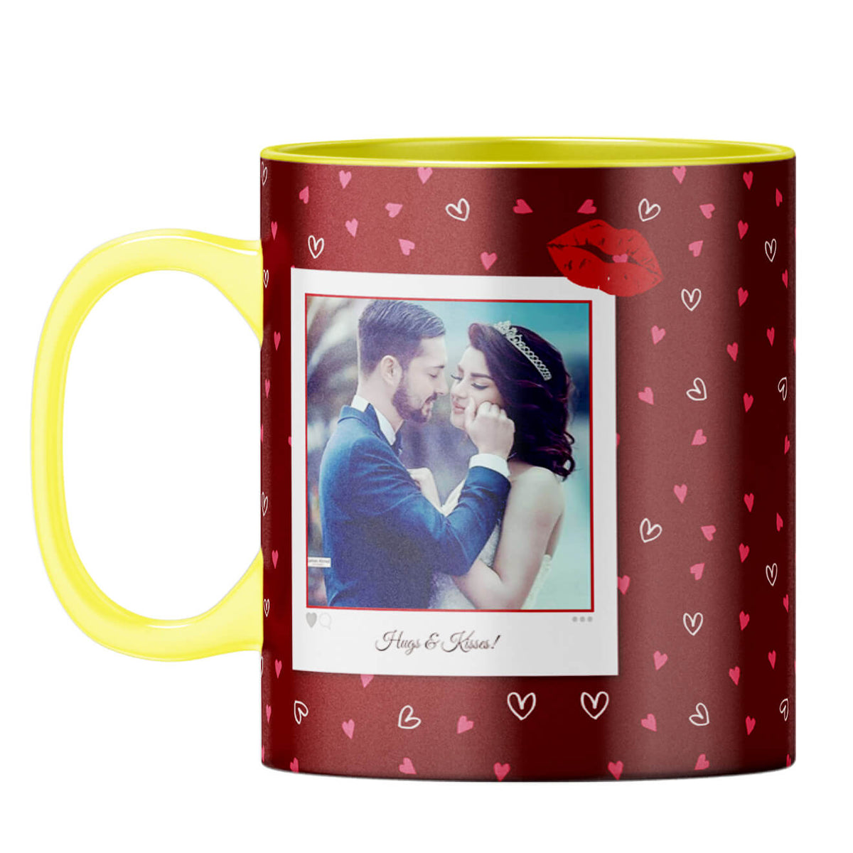 Hugs n Kisses Coffee Mug - corporate gift by YuBingo