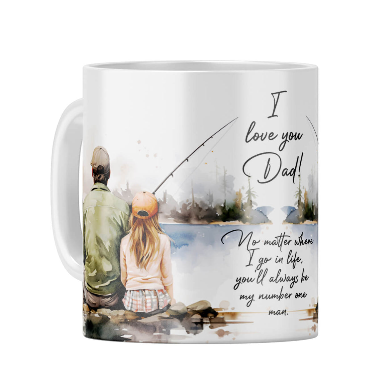 I Love You Dad Coffee Mug - corporate gift by YuBingo