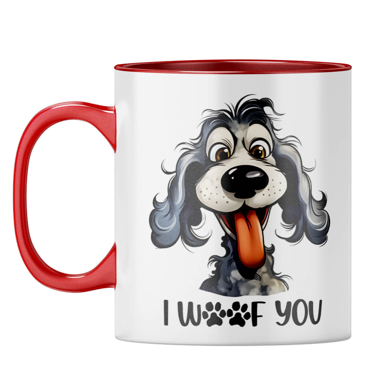 I Woof You Coffee Mug - corporate gift by YuBingo