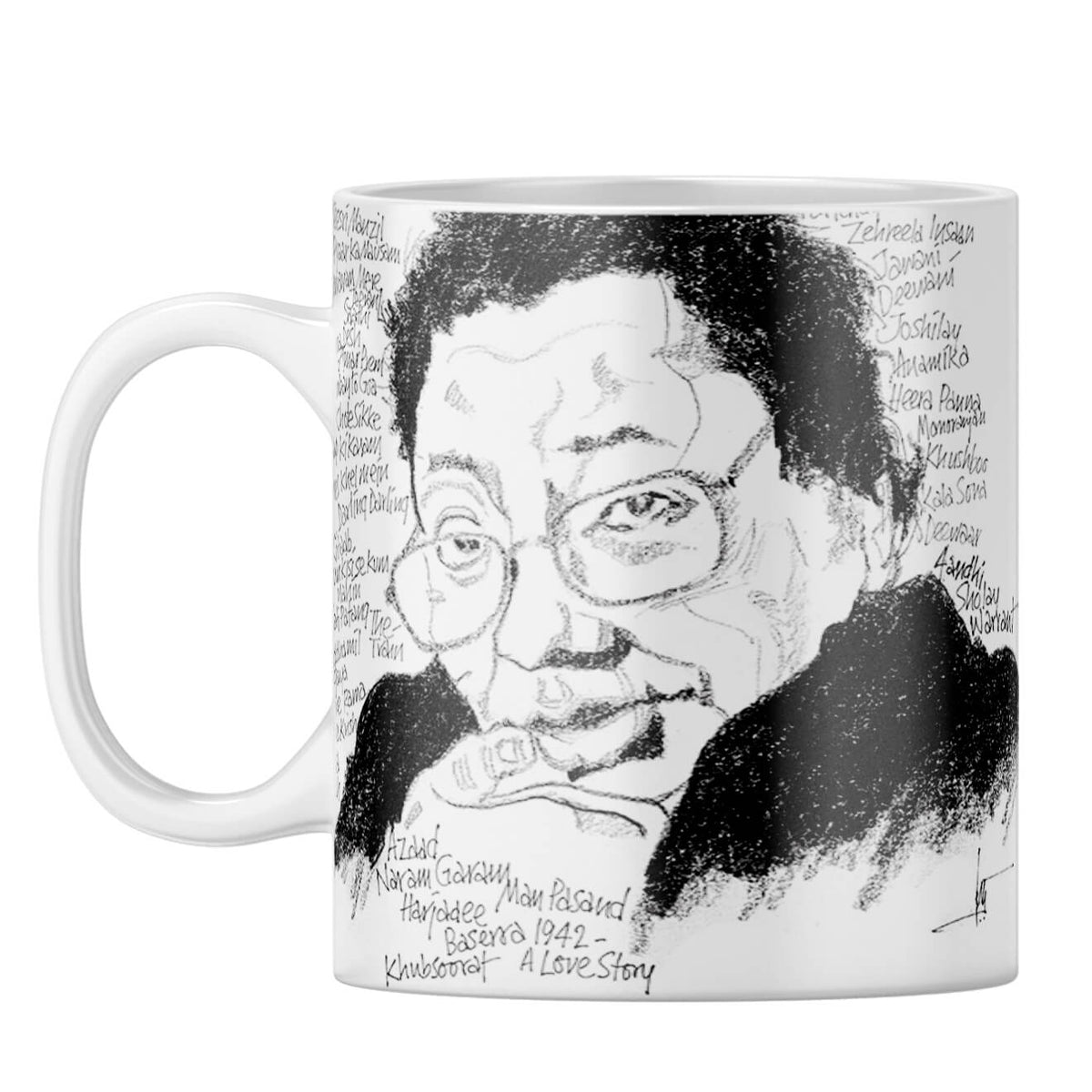 Indro's Art RD Burman Coffee Mug - corporate gift by YuBingo