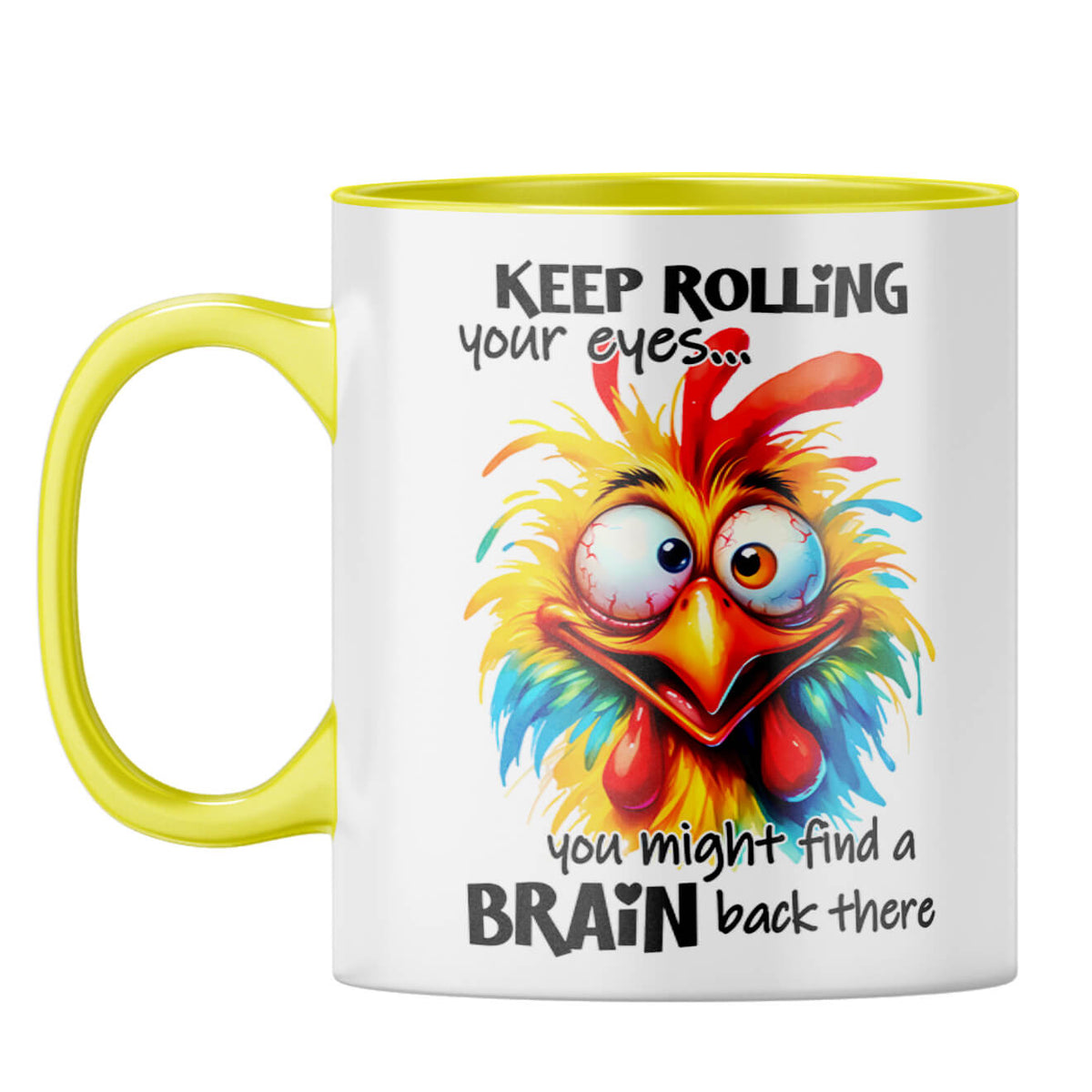 Keep Rolling Your Eyes Coffee Mug - product image 4