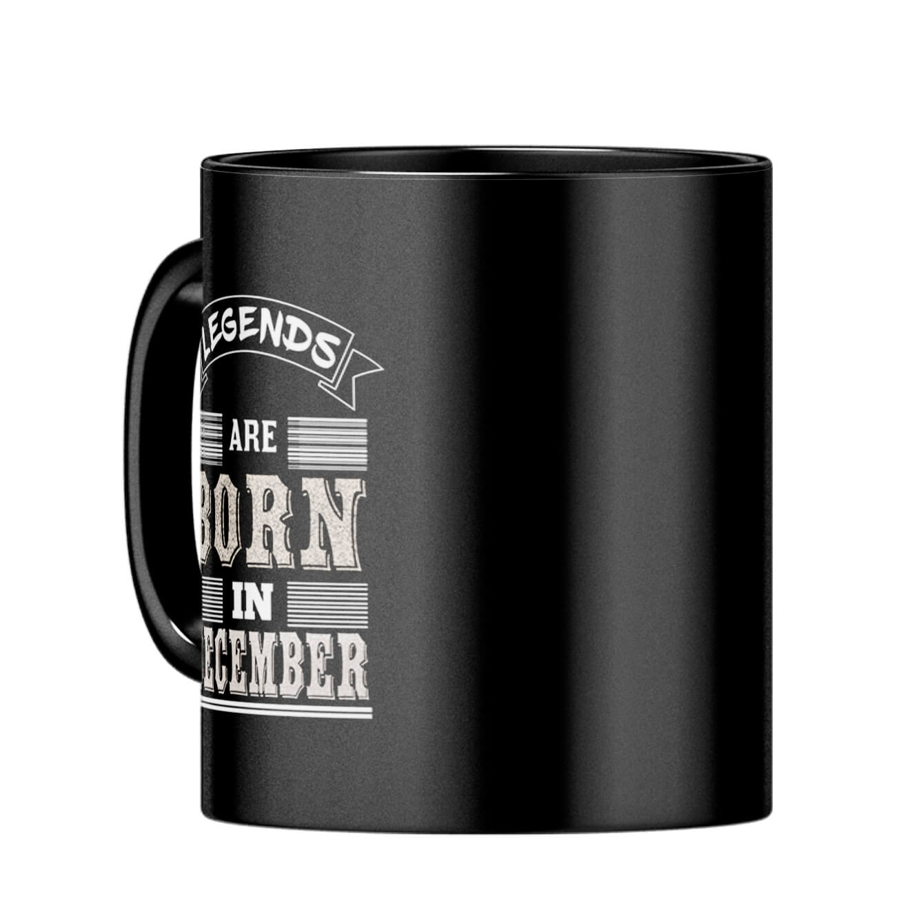 Legends Born in December Coffee Mug - corporate gift by YuBingo