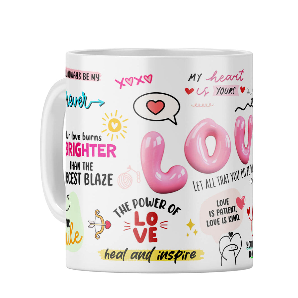 Love All Over Around Coffee Mug - product image 4