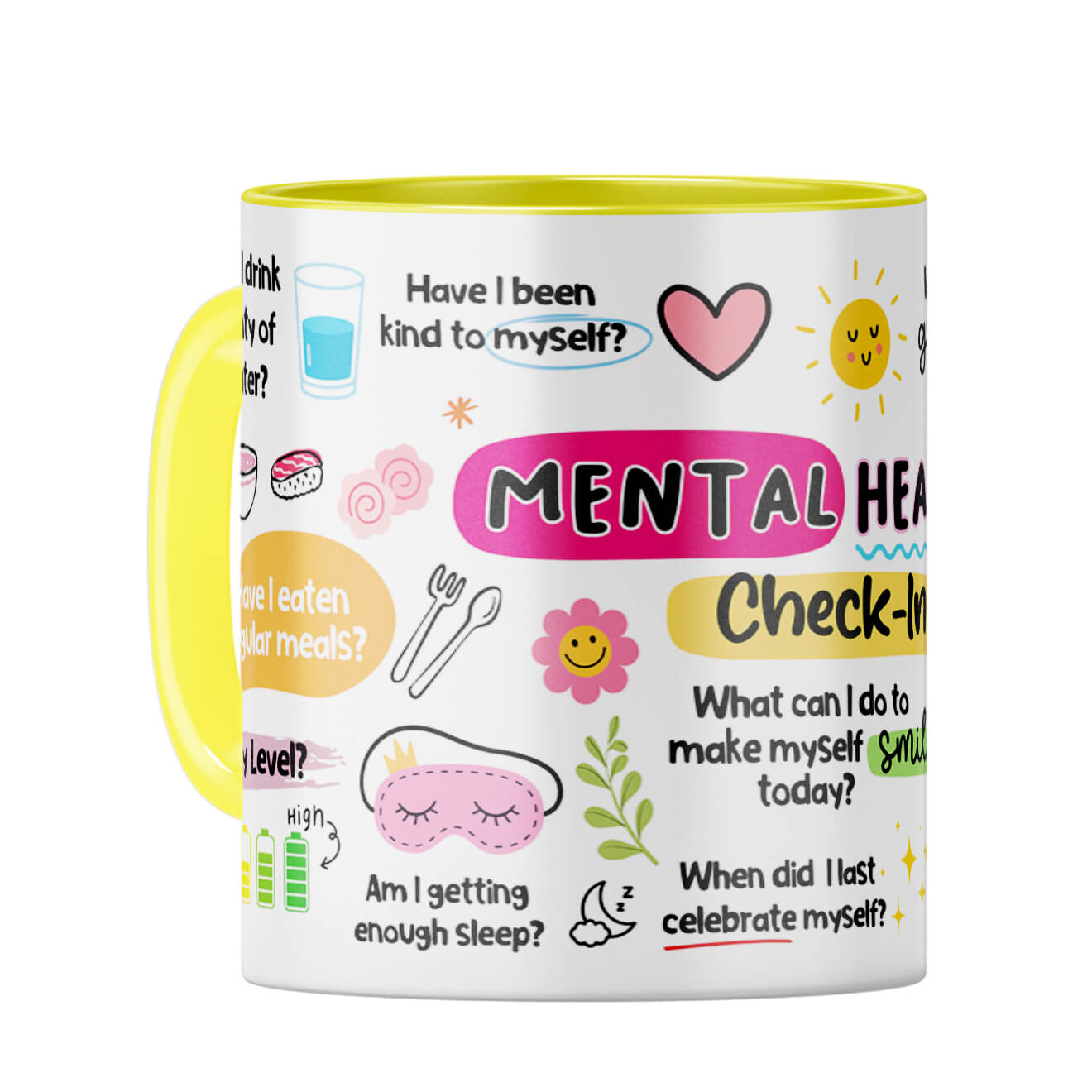 Mental Health Check In Coffee Mug - product image 4