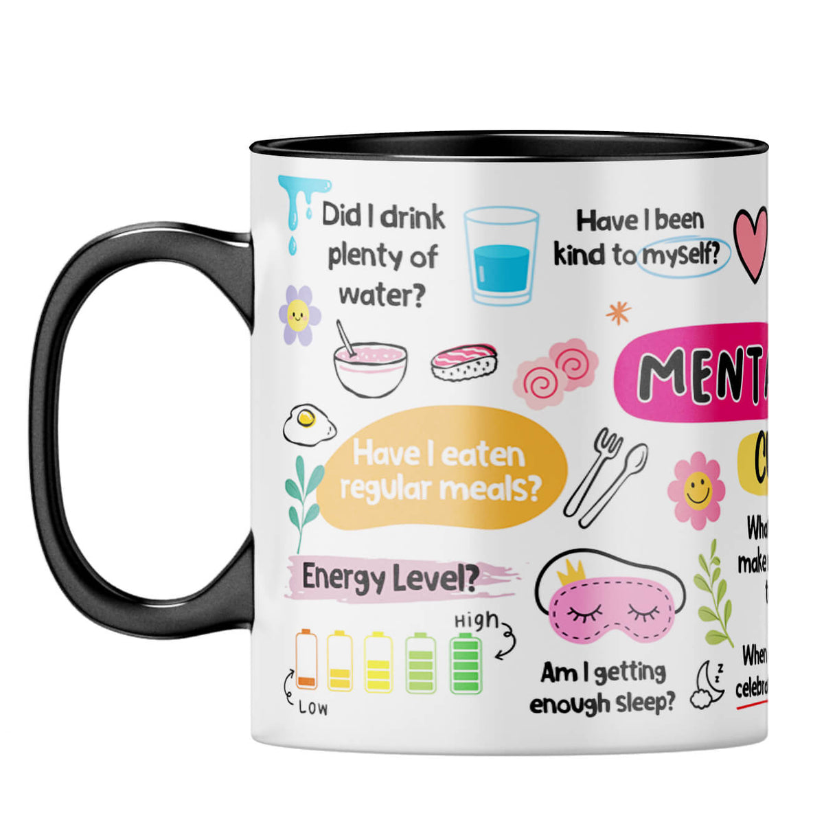 Mental Health Check In Coffee Mug - product image 2