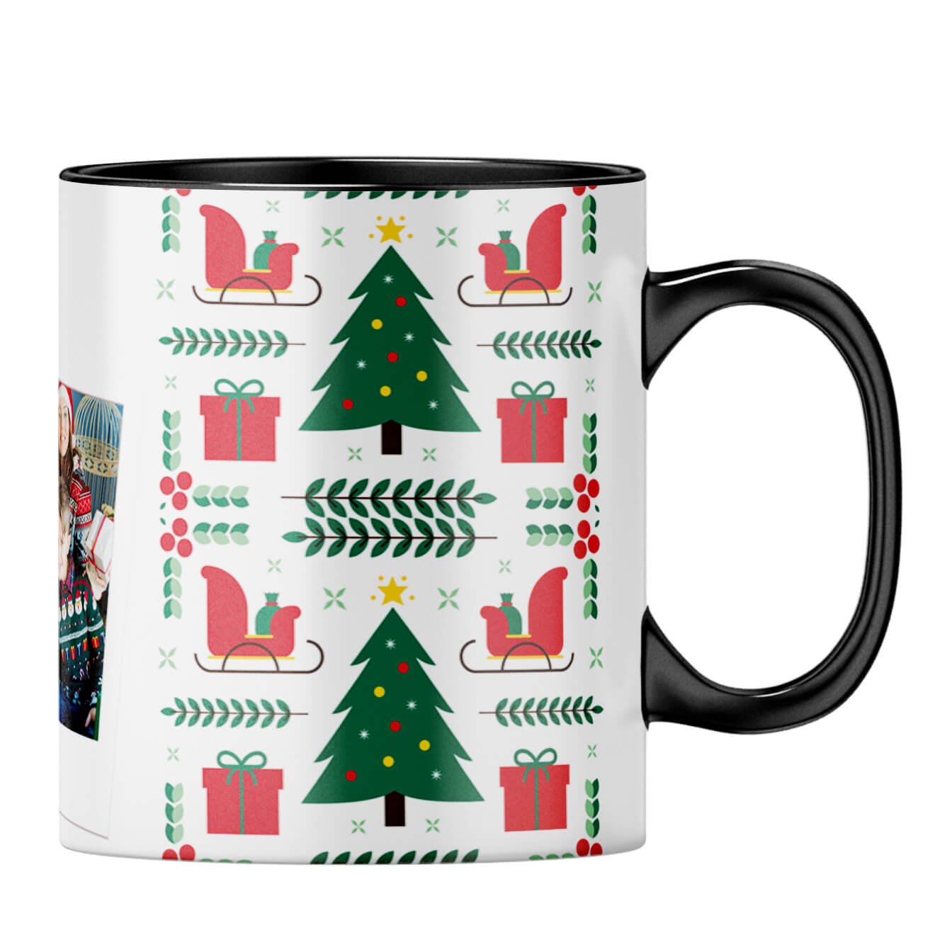 Merry Christmas With Name and Year Coffee Mug - product image 3