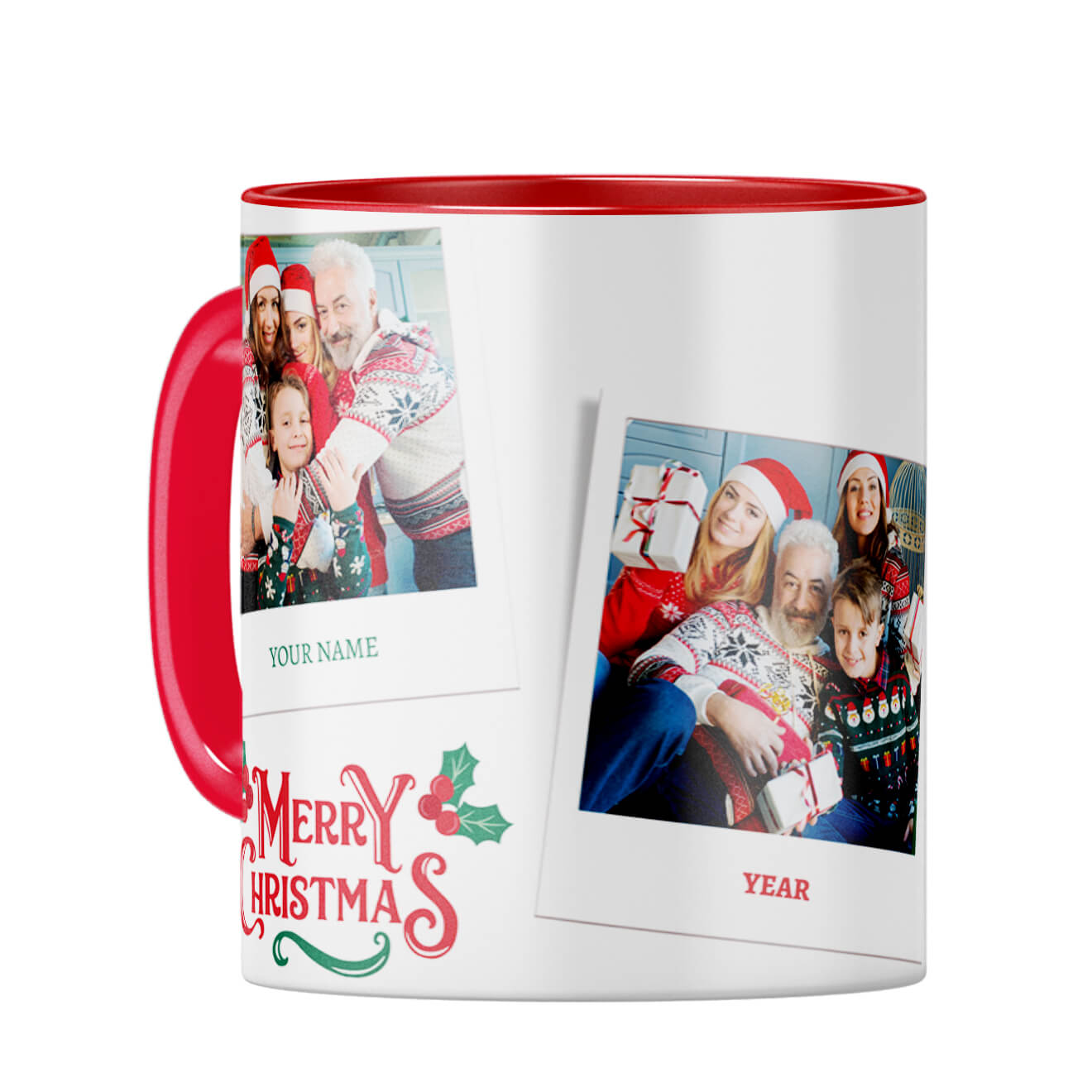 Merry Christmas With Name and Year Coffee Mug - product image 7