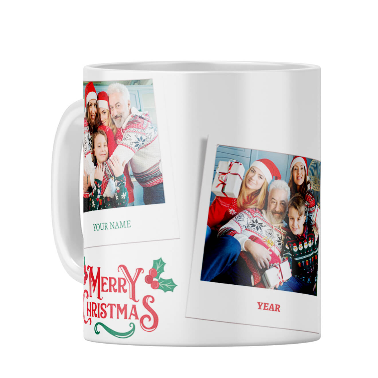 Merry Christmas With Name and Year Coffee Mug - product image 8