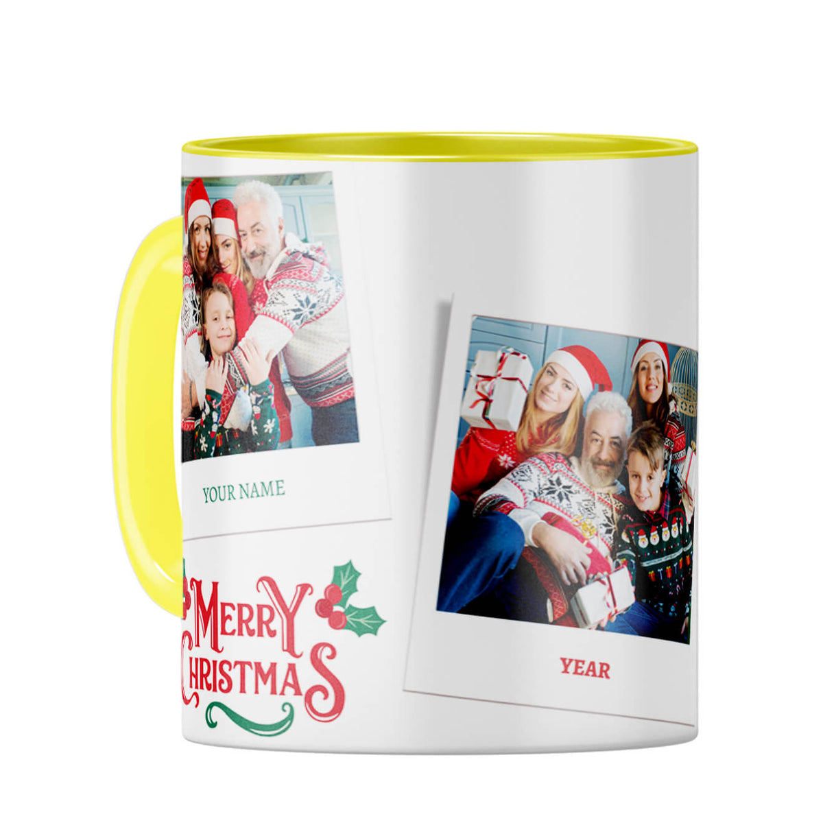 Merry Christmas With Name and Year Coffee Mug - product image 9