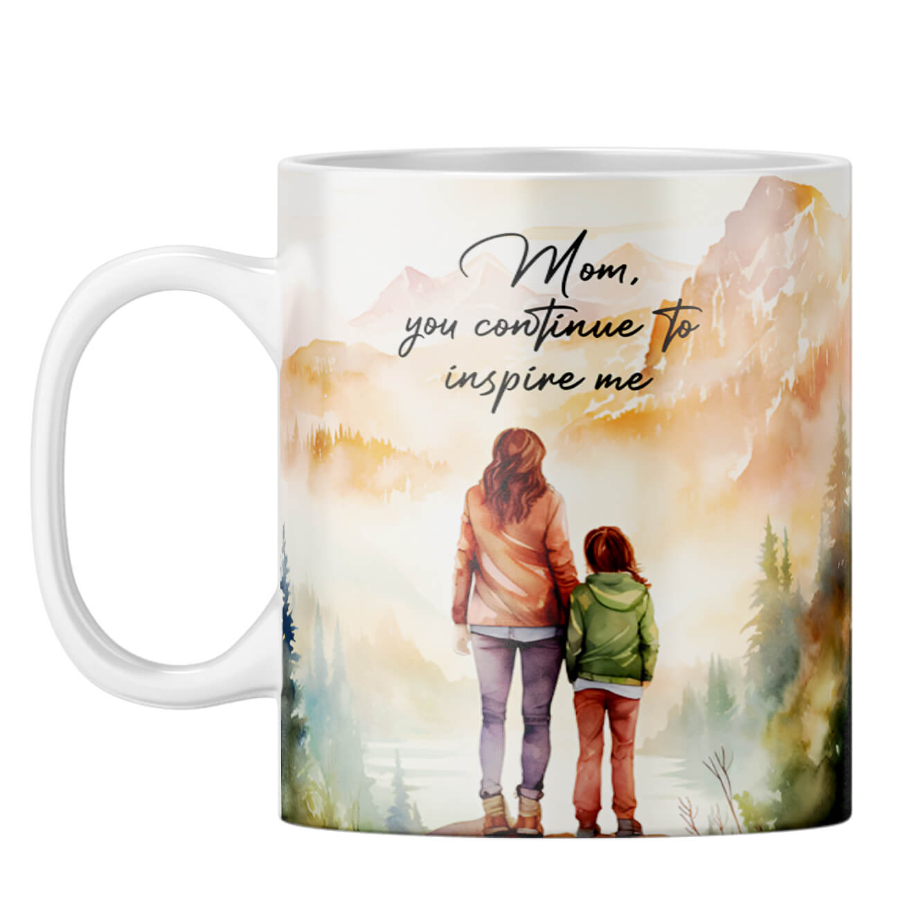 Mom Inspires Me Coffee Mug - product image 4