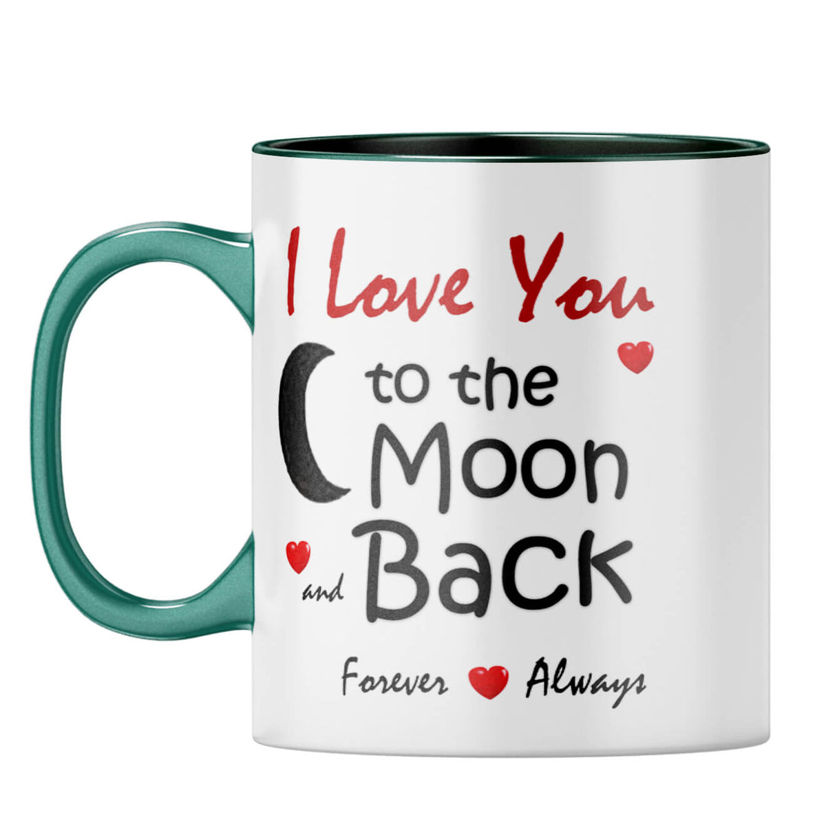 Moon and Back Coffee Mug - corporate gift by YuBingo