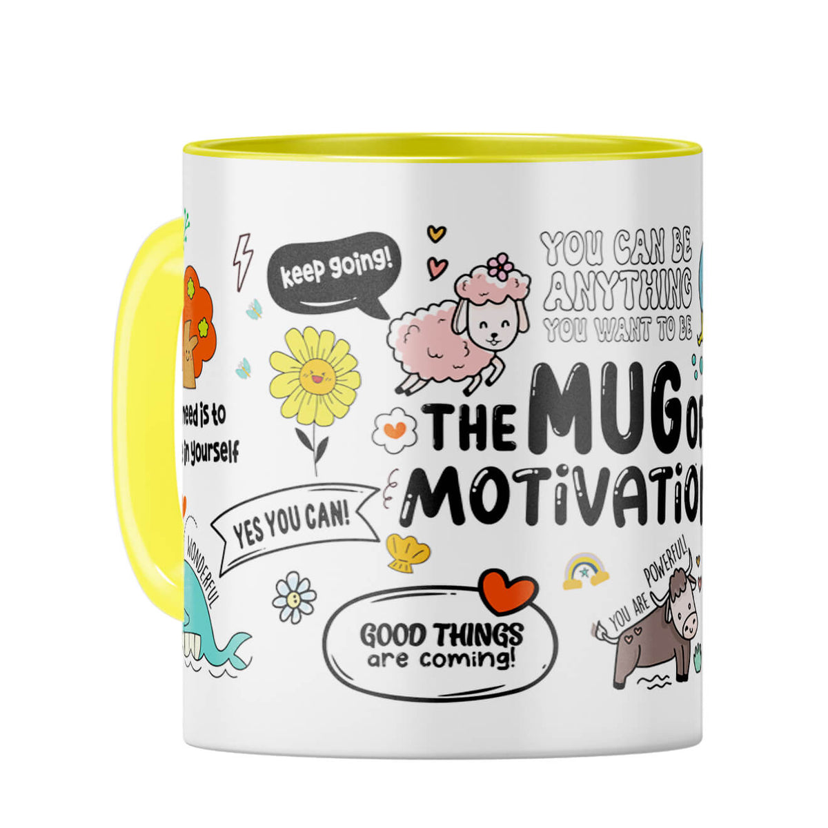 My Motivation Coffee Mug - corporate gift by YuBingo