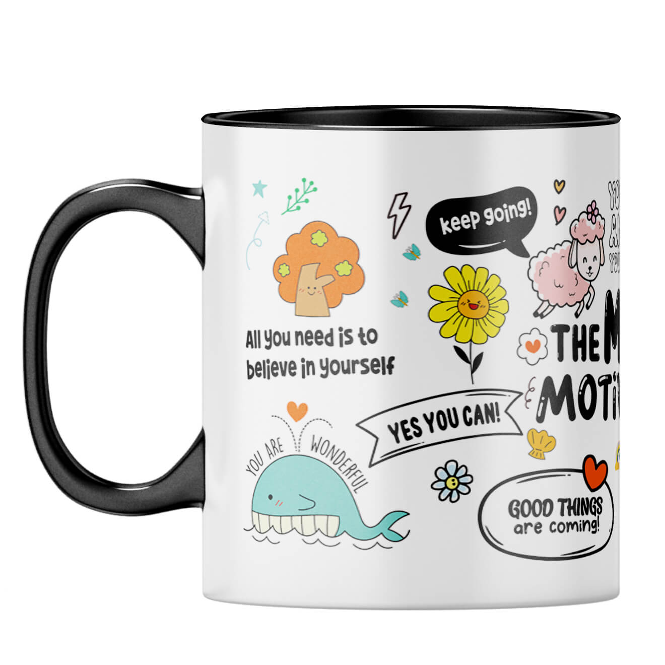 My Motivation Coffee Mug - corporate gift by YuBingo