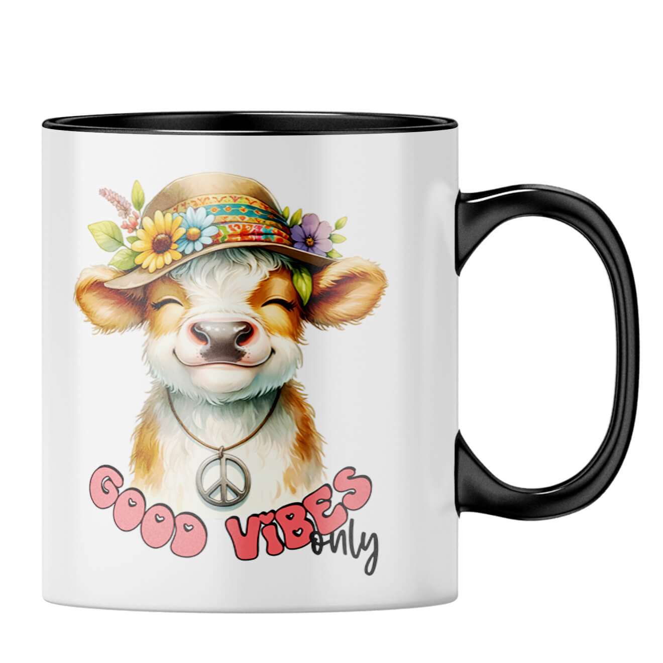 Only Good Vibes Coffee Mug - corporate gift by YuBingo