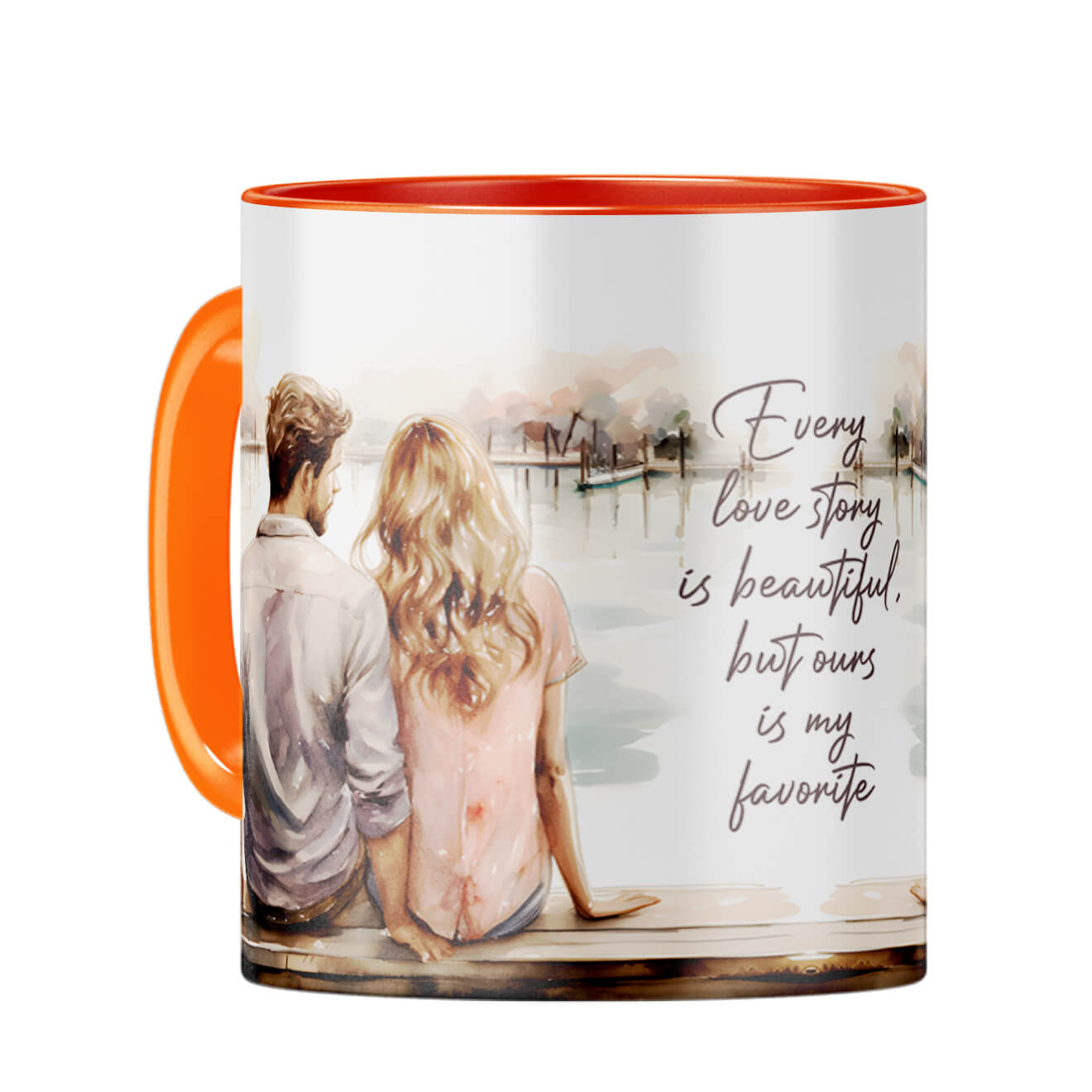 Our Love Story is My Favorite Coffee Mug - product image 4