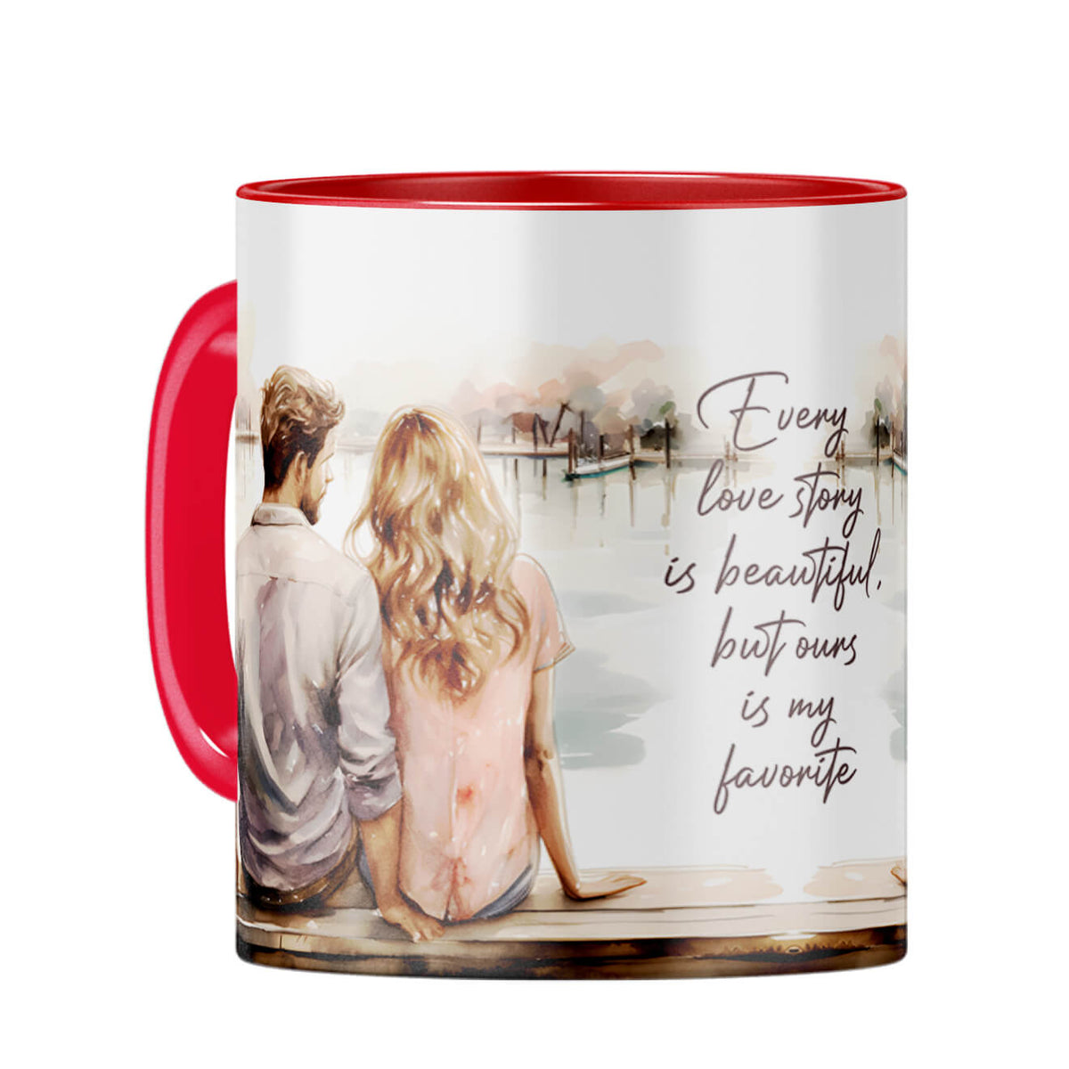Our Love Story is My Favorite Coffee Mug - product image 6