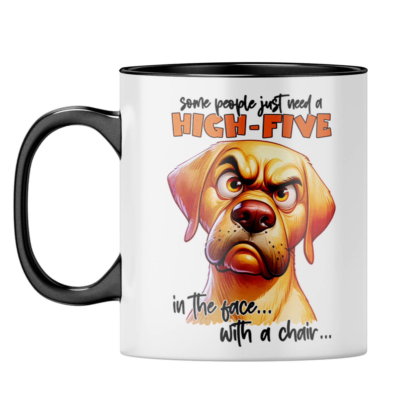 People Need High Five Coffee Mug - corporate gift by YuBingo
