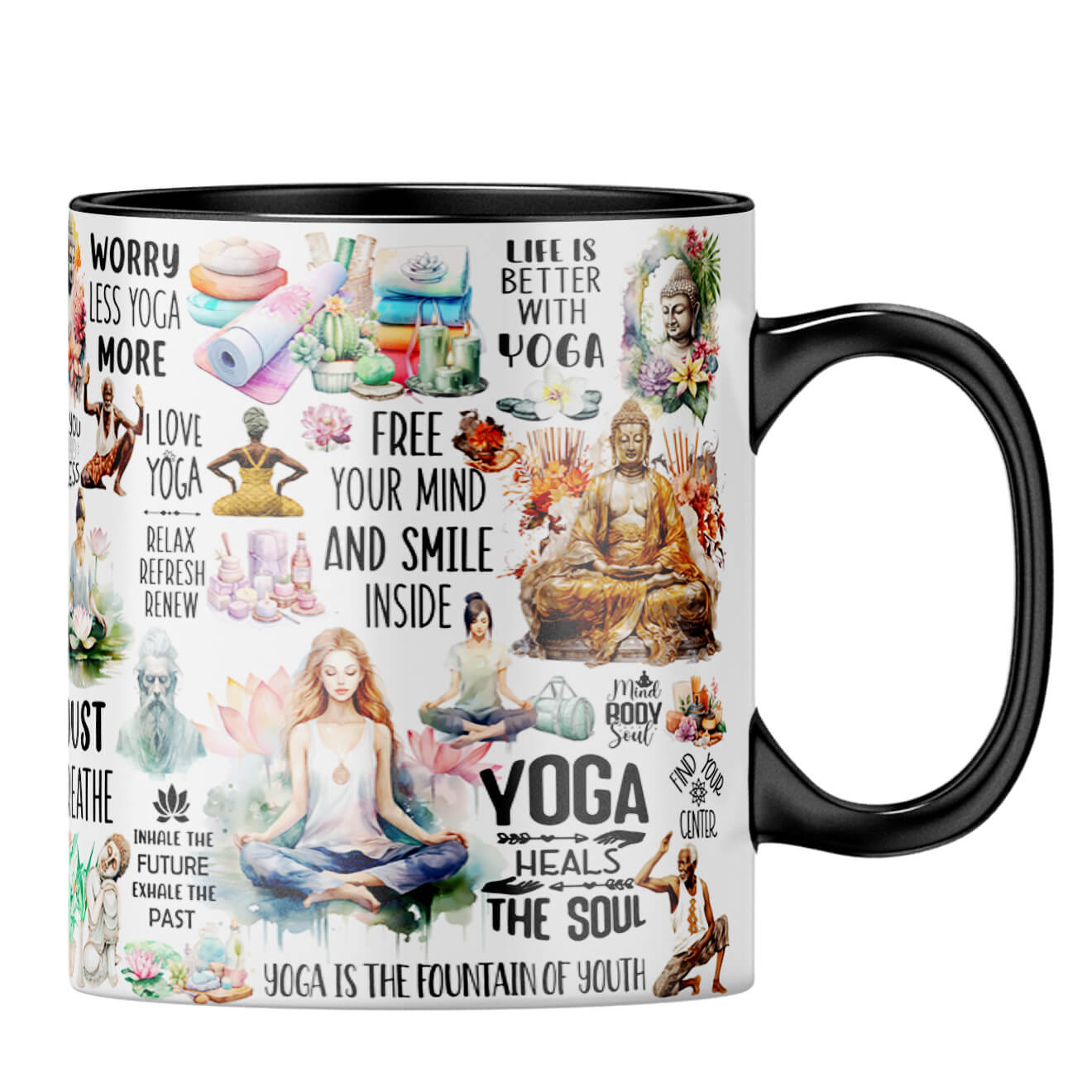 Perfect Yoga Lovers Gift Coffee Mug - product image 3
