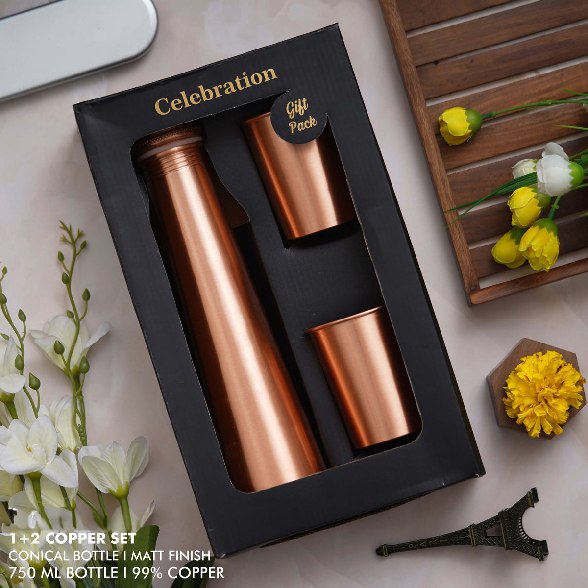 Personalized Copper Gift Set - Elevate Your Gifting Experience - corporate gift by YuBingo