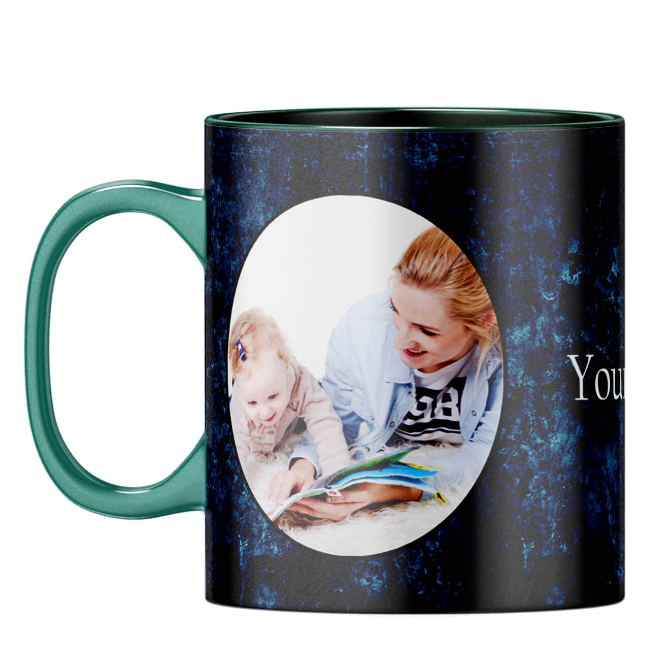 Photo on Blue Coffee Mug - product image 10