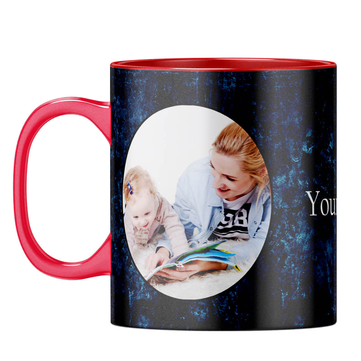 Photo on Blue Coffee Mug - product image 5